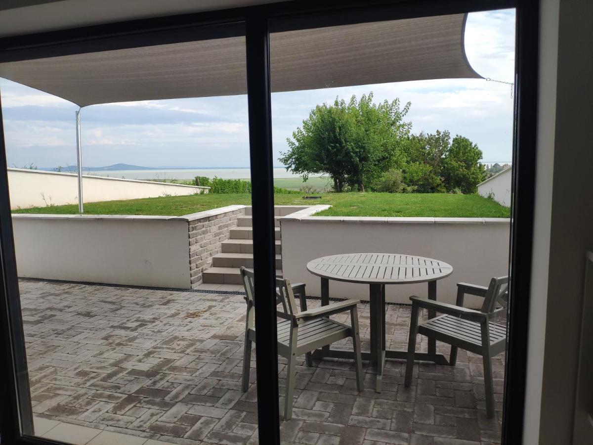 Panorama & Vino Apartman Szigliget Kültér fotó