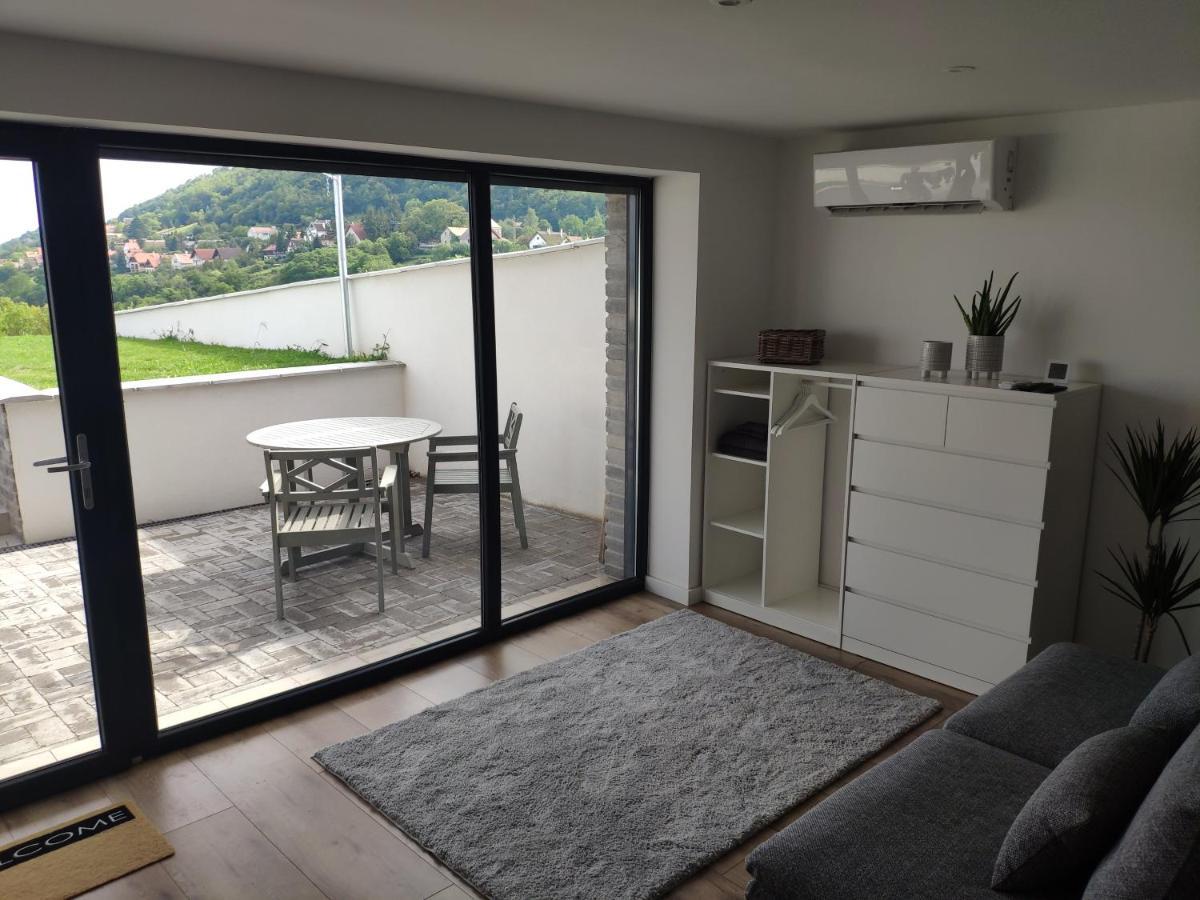 Panorama & Vino Apartman Szigliget Kültér fotó